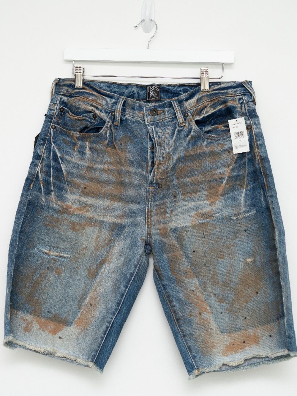 PRPS - Challenger Straight-Leg Denim Shorts